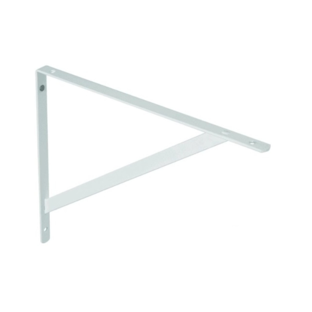 Cantoneira Mão Francesa 25cm Branca - RAYCO Cantoneira Mão Francesa 25cm Branca - RAYCO