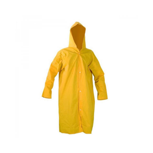 Capa de Chuva em PVC Amarela com Forro GG - WORKER