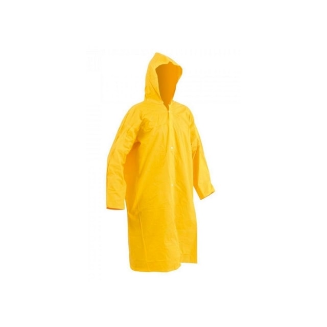 Capa de Chuva PVC Amarela G com Forro - Worker