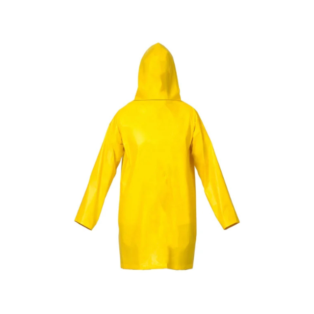 Capa de Chuva PVC Amarela GG com Forro - WORKER Capa de Chuva PVC Amarela GG com Forro - WORKER