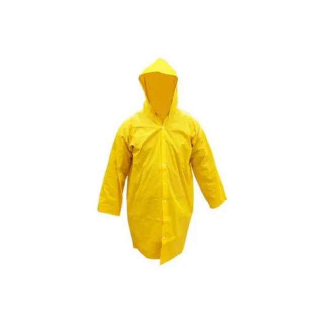 Capa de Chuva PVC Amarela GG com Forro - WORKER Capa de Chuva PVC Amarela GG com Forro - WORKER