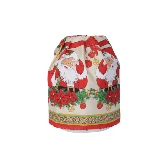 Capa Para Botijão Bujão De Cozinha 13 Kg Papai Noel Natal Capa Para Botijão Bujão De Cozinha 13 Kg Papai Noel Natal