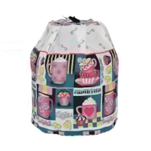 Capa Para Botijão Gás Protetora 13 kg CupCake Cozinha Oxford Capa Para Botijão Gás Protetora 13 kg CupCake Cozinha Oxford
