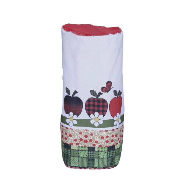 Capa para Liquidificador Maçã Tecido Sublimado Delicado Capa para Liquidificador Maçã Tecido Sublimado Delicado