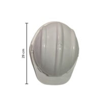 Capacete Branco H-700 com Carneira - 3M