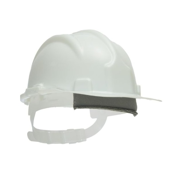 Capacete de Segurança com Aba Frontal na Cor Branco - Plastcor