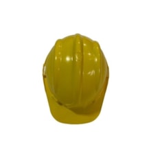 Capacete para Construção com Carneira Amarelo - Worker