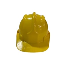 Capacete para Construção com Carneira Amarelo - Worker Capacete para Construção com Carneira Amarelo - Worker