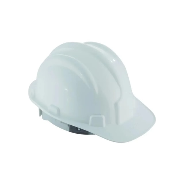 Capacete para Construção com Carneira Branco - Worker Capacete para Construção com Carneira Branco - Worker