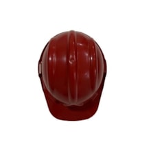 Capacete para Construção com Carneira Vermelho - Worker