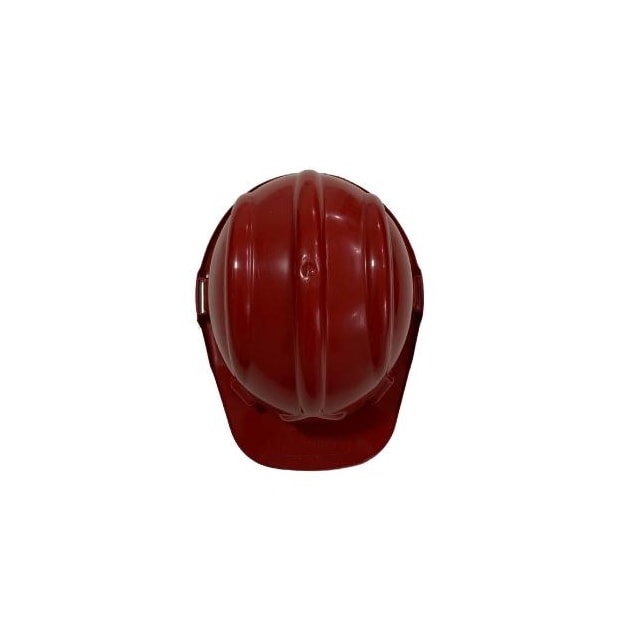 Capacete para Construção com Carneira Vermelho - Worker