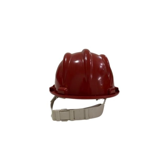 Capacete para Construção com Carneira Vermelho - Worker