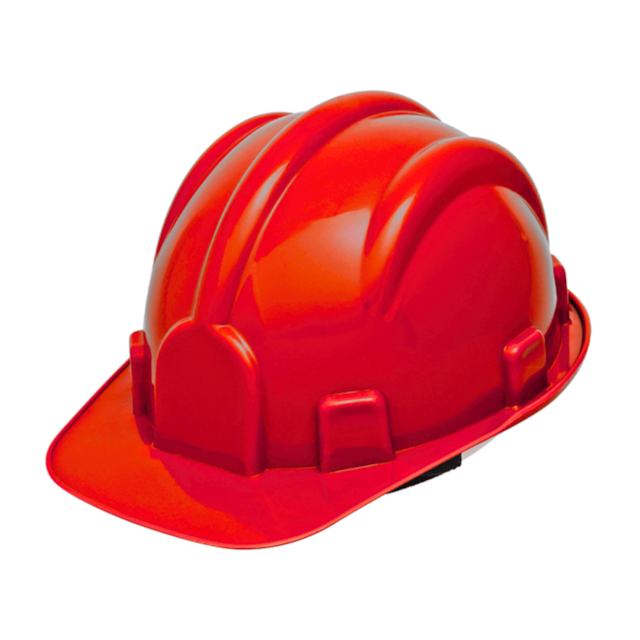 Capacete para Construção Vermelho - DELTAPLUS