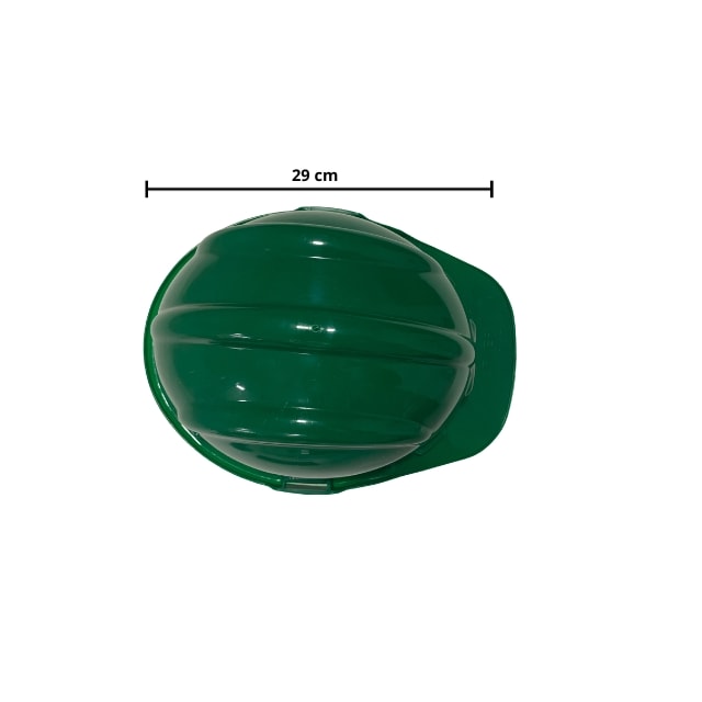 Capacete Verde H-700 com Carneira - 3M