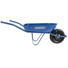 Carrinho de Mão Azul 50L - TRAMONTINA Carrinho de Mão Azul 50L - TRAMONTINA