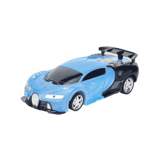 Carrinho Transformável Controle Remoto Megaformers Auto Neptune Multikids Azul Carrinho Transformável Controle Remoto Megaformers Auto Neptune Multikids Azul