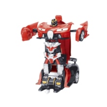 Carrinho Transformável Controle Remoto Megaformers Auto Neptune Multikids Vermelho