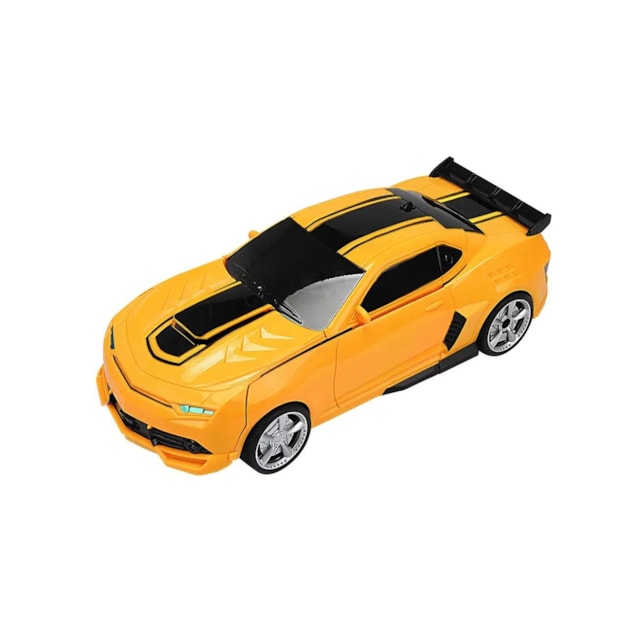 Carrinho Transformável Controle Remoto Megaformers Auto Saturn Amarelo Multikids Carrinho Transformável Controle Remoto Megaformers Auto Saturn Amarelo Multikids