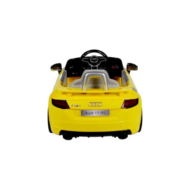 Carro Elétrico Audi TTRS 6V R/C Zippy Toys Amarelo