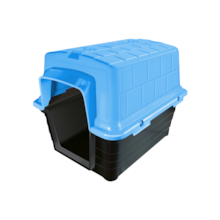 Casinha Plástica Furacão Pet n2 Azul Casinha Plástica Furacão Pet n2 Azul