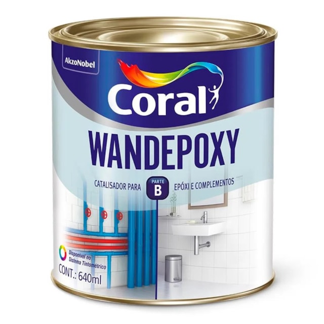 Catalisador Amida para Epóxi e Verniz Wandepoxy 900ml - CORAL