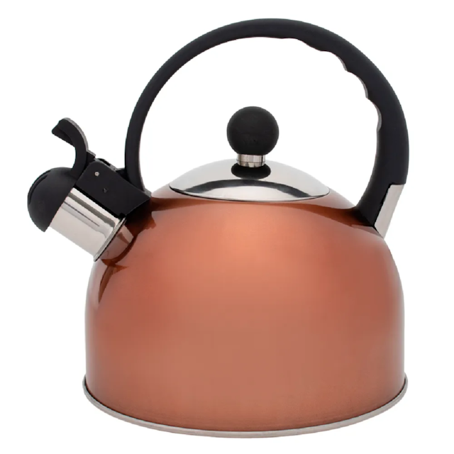 Chaleira Bronze Mimo Style 2L com Apito Chaleira Bronze Mimo Style 2L com Apito