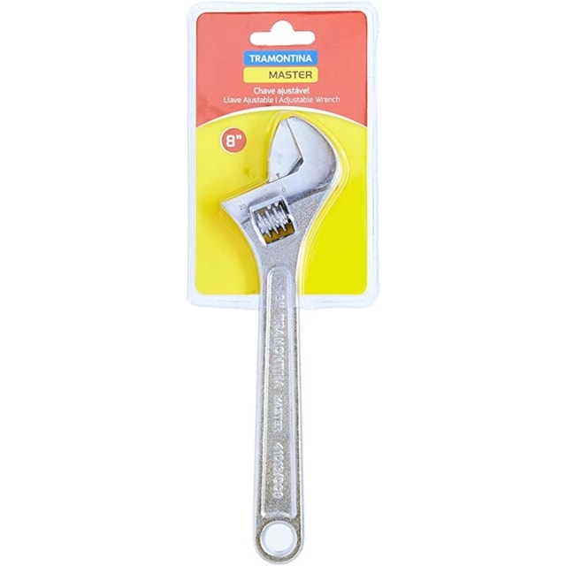 Chave Ajustável para Porcas 8 Pol. - TRAMONTINA Chave Ajustável para Porcas 8 Pol. - TRAMONTINA