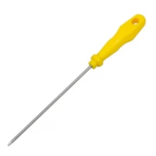 Chave de Fenda 1/8 X 5 Pol. Ponta Cruzada Cabo Amarelo - TRAMONTINA Chave de Fenda 1/8 X 5 Pol. Ponta Cruzada Cabo Amarelo - TRAMONTINA
