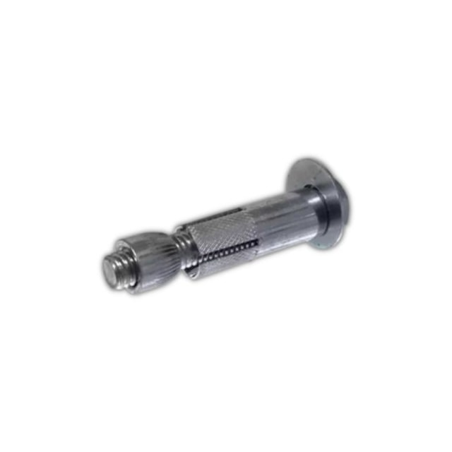 Chumbador com Parafuso 1/4" x 2" Galvanizado - Jomarca