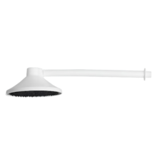 Chuveiro de Plástico com Braço 1/2" x 7" Branco - REBOUÇAS