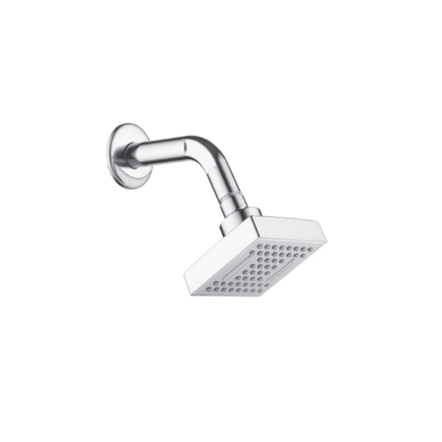 Chuveiro Quadrada de Plástico Cromado 85x85mm - CIDAX Chuveiro Quadrada de Plástico Cromado 85x85mm - CIDAX