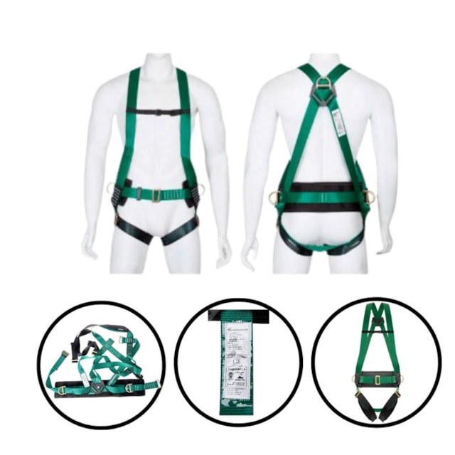 Cinto de Segurança Paraquedista CG730E - CARBOGRAFITE Cinto de Segurança Paraquedista CG730E - CARBOGRAFITE