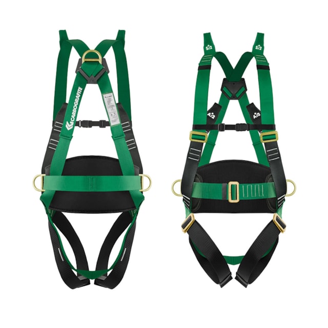 Cinto de Segurança Paraquedista CG730E - CARBOGRAFITE Cinto de Segurança Paraquedista CG730E - CARBOGRAFITE