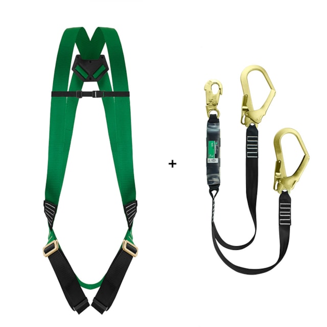 Cinto de Segurança Paraquedista Conjunto CG 750YE - CARBOGRAFITE Cinto de Segurança Paraquedista Conjunto CG 750YE - CARBOGRAFITE