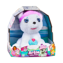 Club Petz Artie O Urso Polar Pelúcia Com Mecanismo Multikids - BR1869