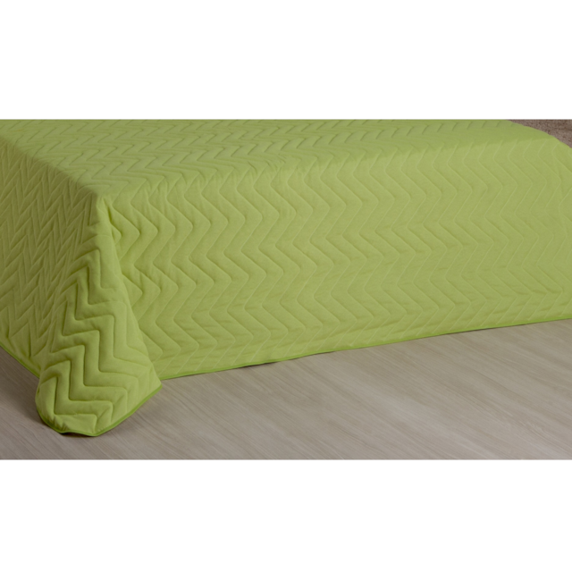 Cobre leito Matelassado Casal Queen Classic  3 Peças Deccoralle Verde