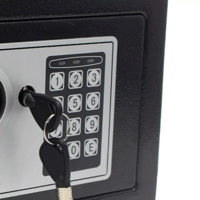 Cofre G Eletrônico Preto - KALA Cofre G Eletrônico Preto - KALA