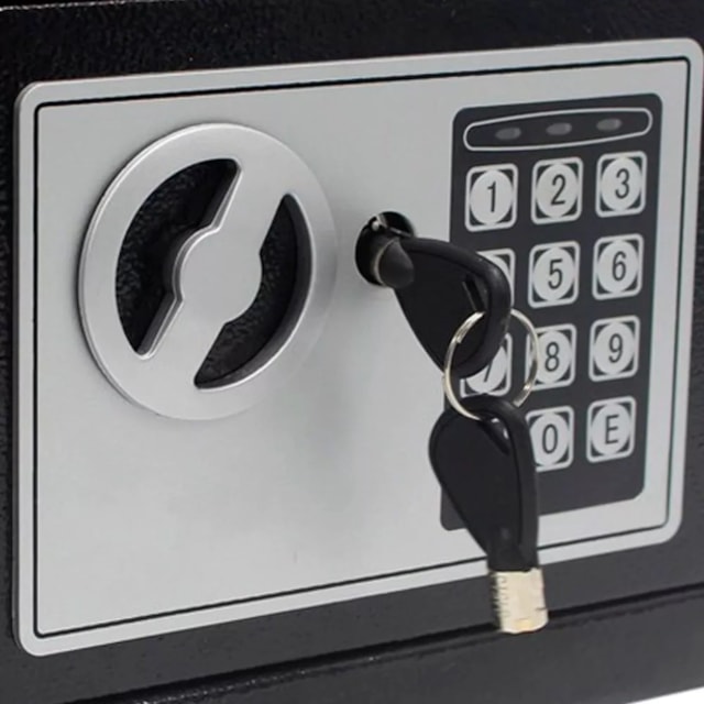 Cofre G Eletrônico Preto - KALA Cofre G Eletrônico Preto - KALA