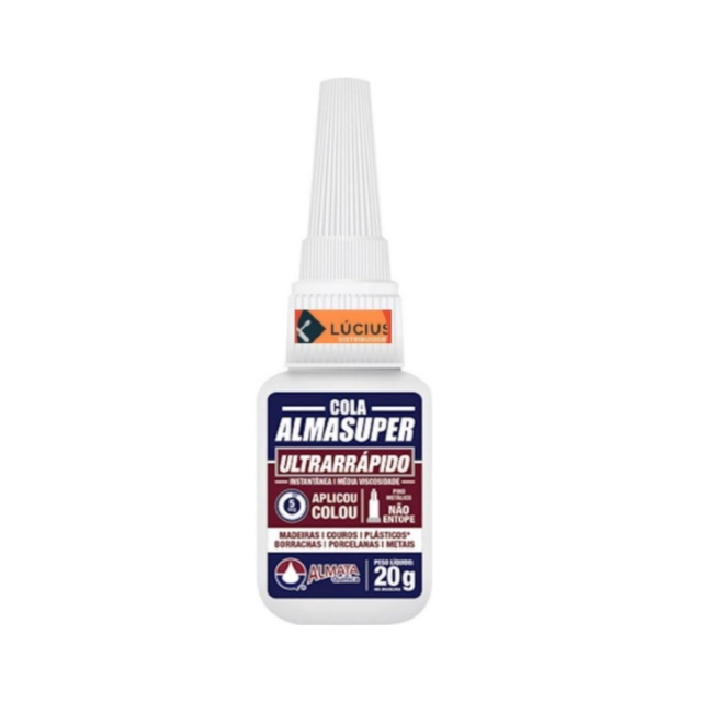 Cola Instantânea 401 20g - ALMASUPER Cola Instantânea 401 20g - ALMASUPER