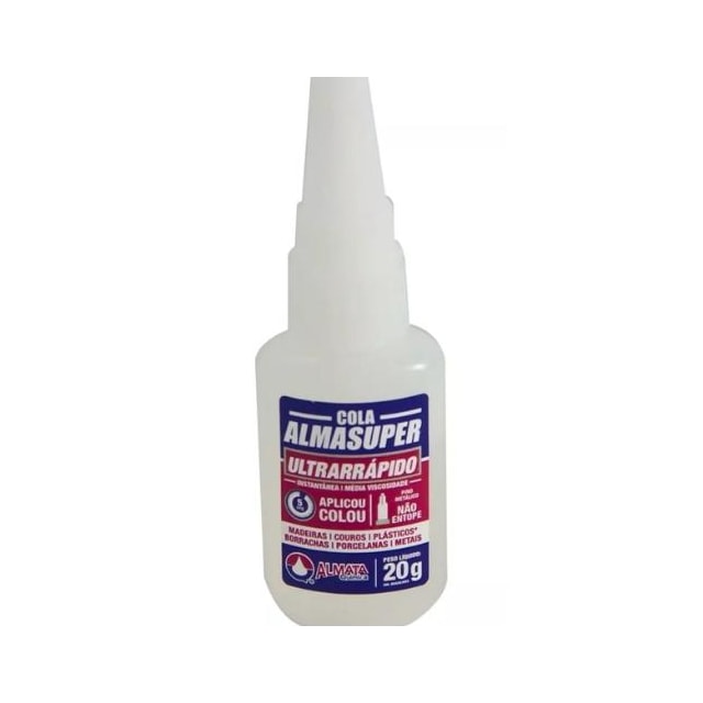 Cola Instantânea 401 20g - ALMASUPER Cola Instantânea 401 20g - ALMASUPER