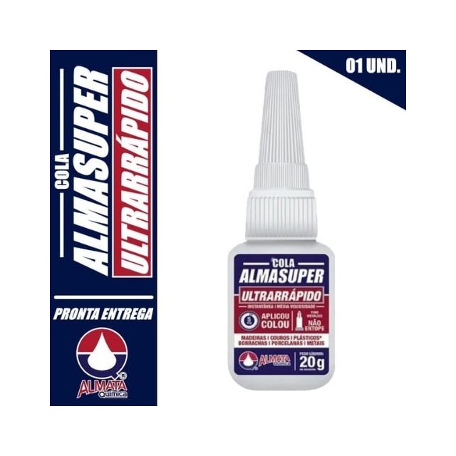 Cola Instantânea 401 20g - ALMASUPER Cola Instantânea 401 20g - ALMASUPER