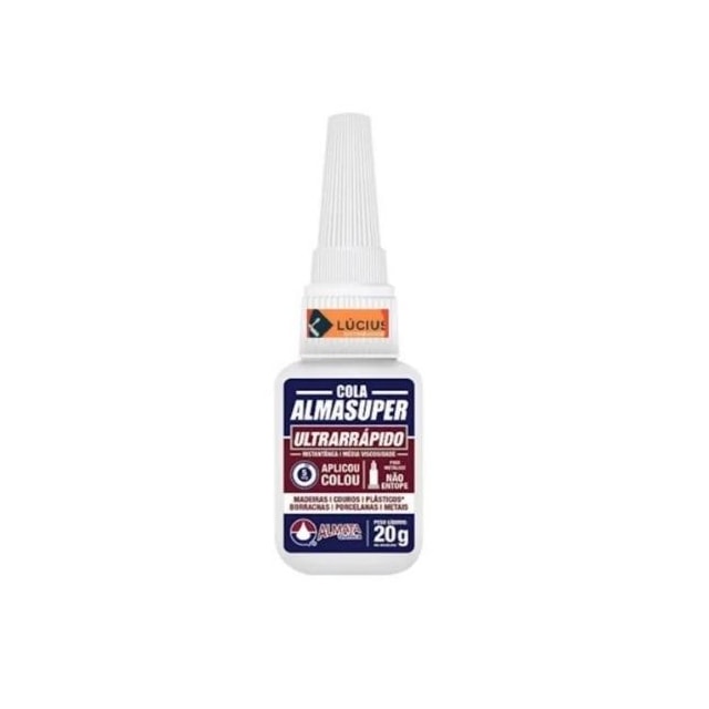 Cola Instantânea 401 20g - ALMASUPER Cola Instantânea 401 20g - ALMASUPER
