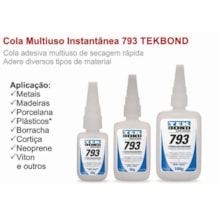 Cola Instantânea 793 20G - TEKBOND