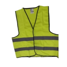 Colete de Sinalização Refletivo tipo Blusão Amarelo Fluorescente - Worker 