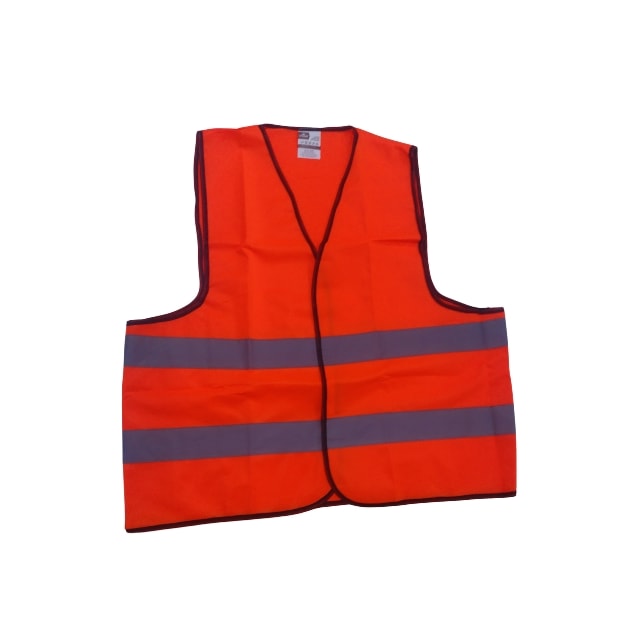 Colete de Sinalização Refletivo tipo Blusão Laranja Fluorescente - Worker Colete de Sinalização Refletivo tipo Blusão Laranja Fluorescente - Worker