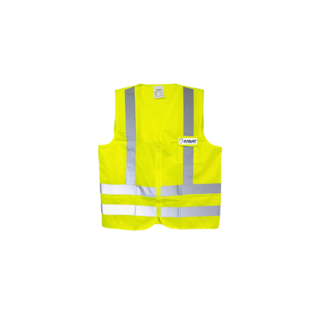 Colete Reflexivo com 1 Bolso Amarelo G - IMBAT Colete Reflexivo com 1 Bolso Amarelo G - IMBAT