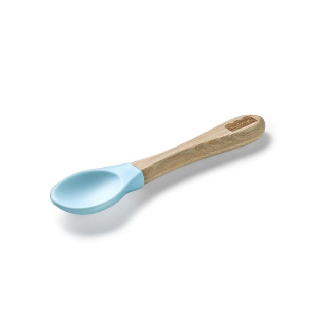 Colher de Treinamento Cabo Curto Bam n Boo 6+M Fisher Price Azul Colher de Treinamento Cabo Curto Bam n Boo 6+M Fisher Price Azul