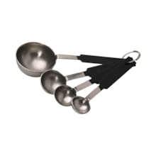 Colheres Medidoras 4 Peças Inox Onix Mimo Style Colheres Medidoras 4 Peças Inox Onix Mimo Style