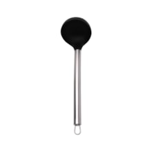 Concha de Silicone e Cabo em Inox Preto Mimo Style Concha de Silicone e Cabo em Inox Preto Mimo Style