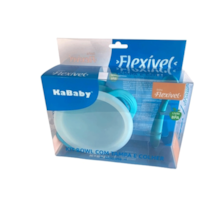 Conjunto Bowl Com Tampa E Colher Azul Conjunto Bowl Com Tampa E Colher Azul